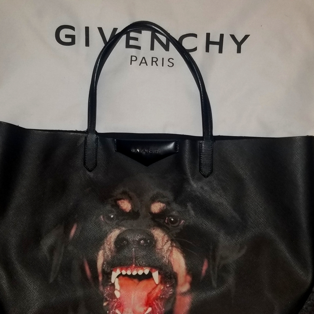 Authentic Givenchy Rottweiler collection tote
